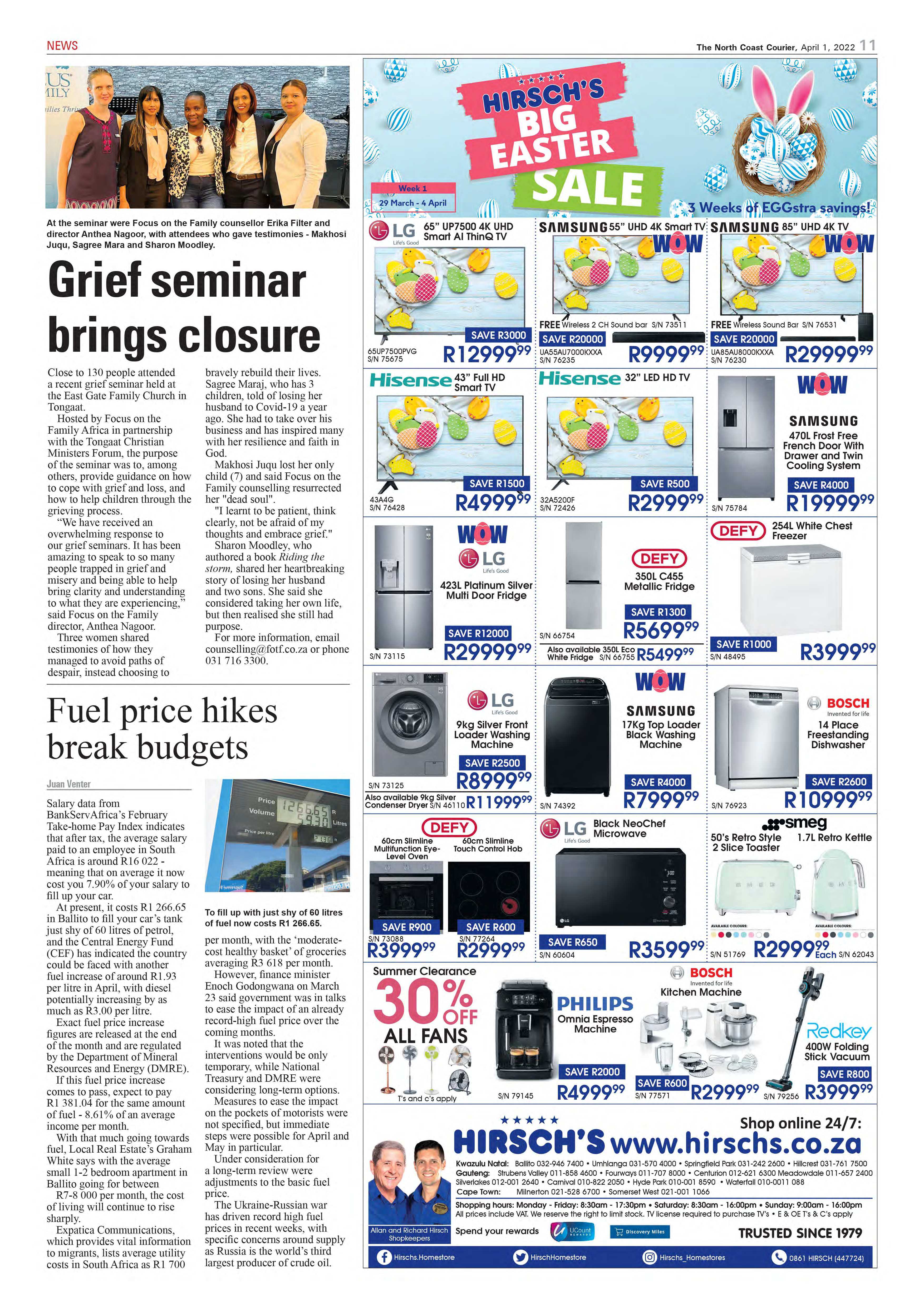 North Coast Courier 01 April 2022 page 11