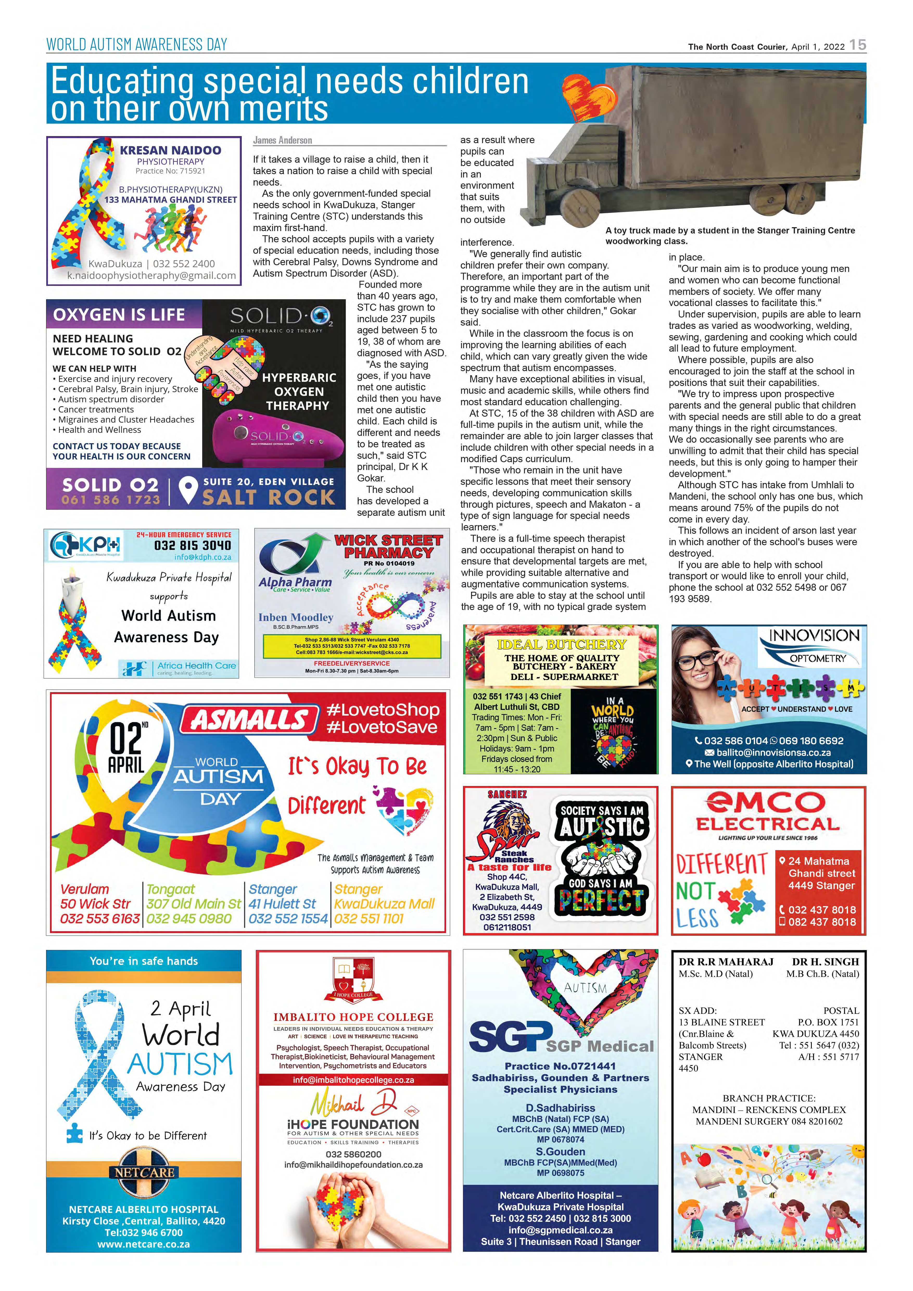 North Coast Courier 01 April 2022 page 15