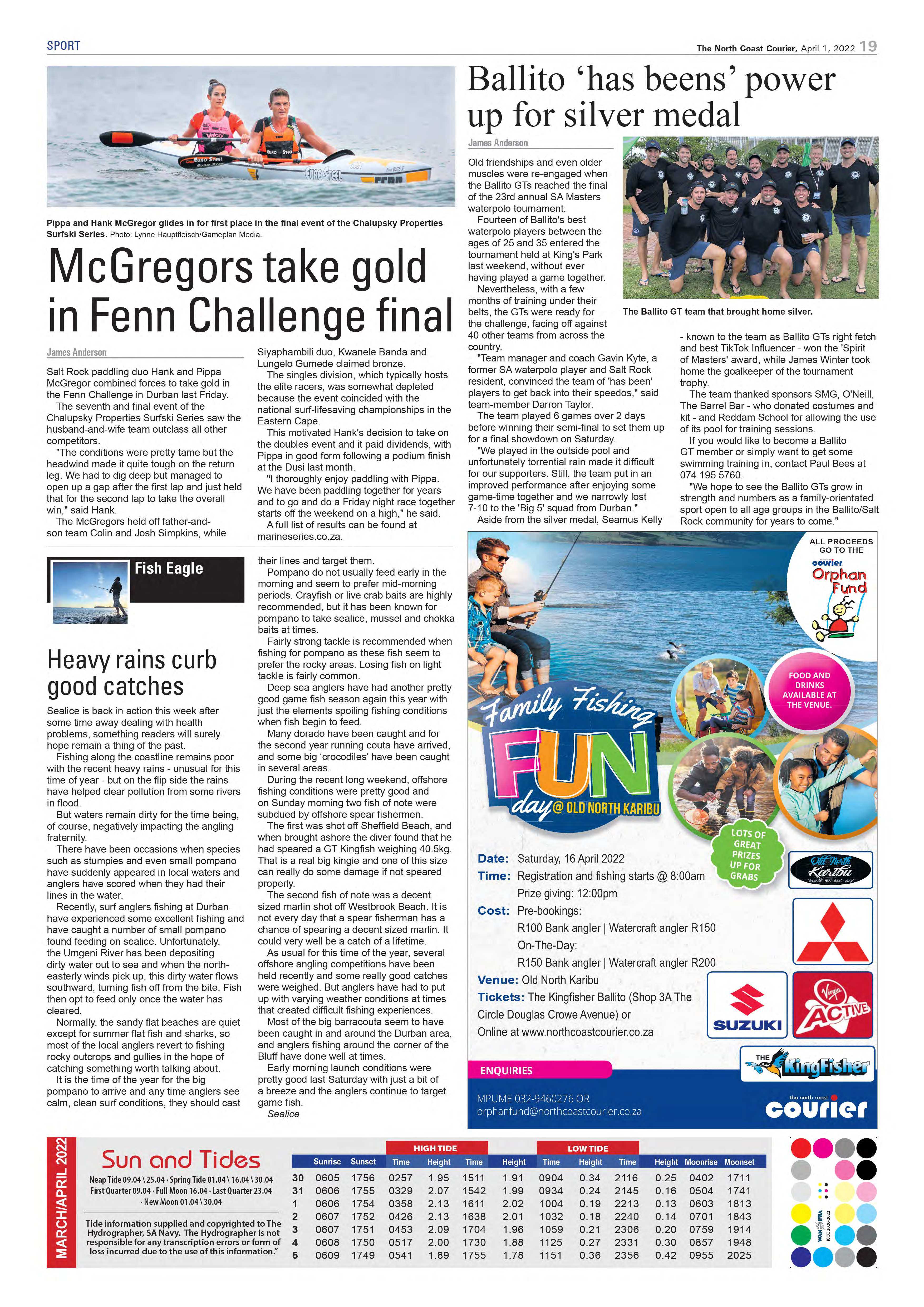 North Coast Courier 01 April 2022 page 19