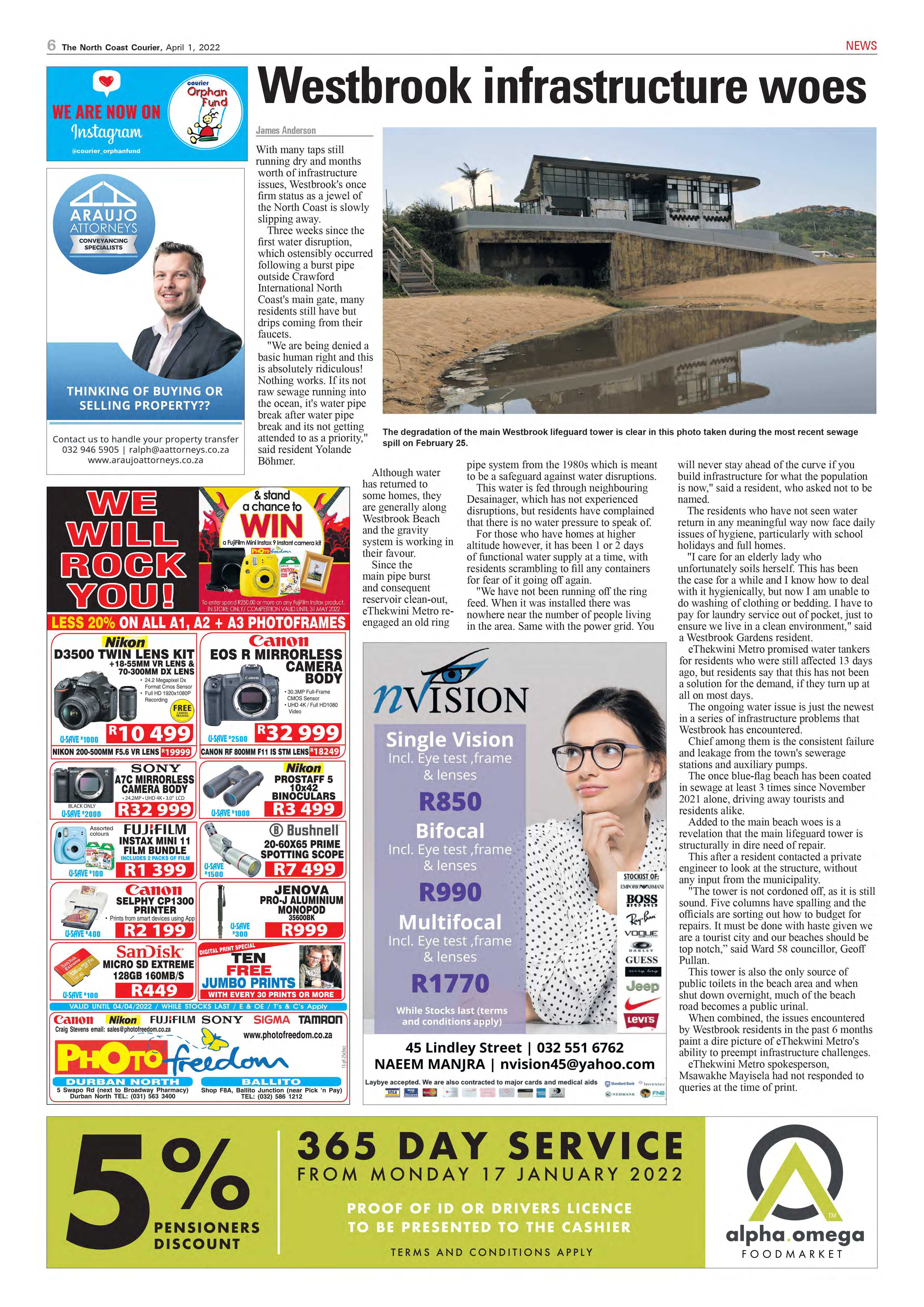 North Coast Courier 01 April 2022 page 6