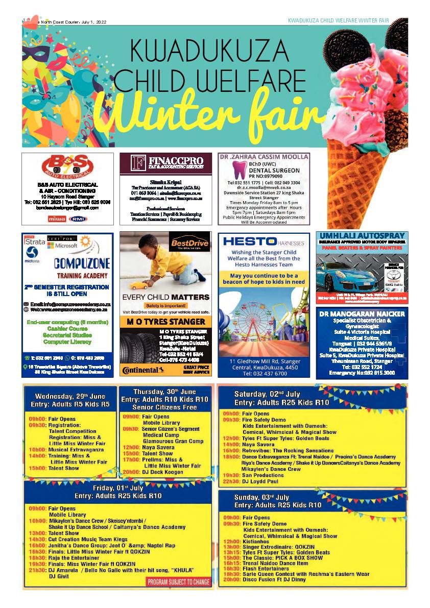 North Coast Courier 01 July 2022 page 18