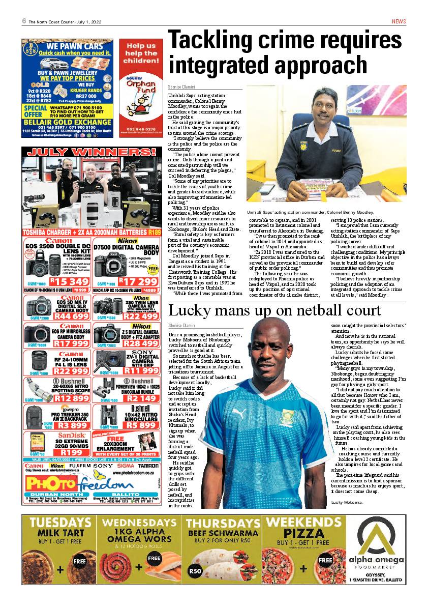 North Coast Courier 01 July 2022 page 6
