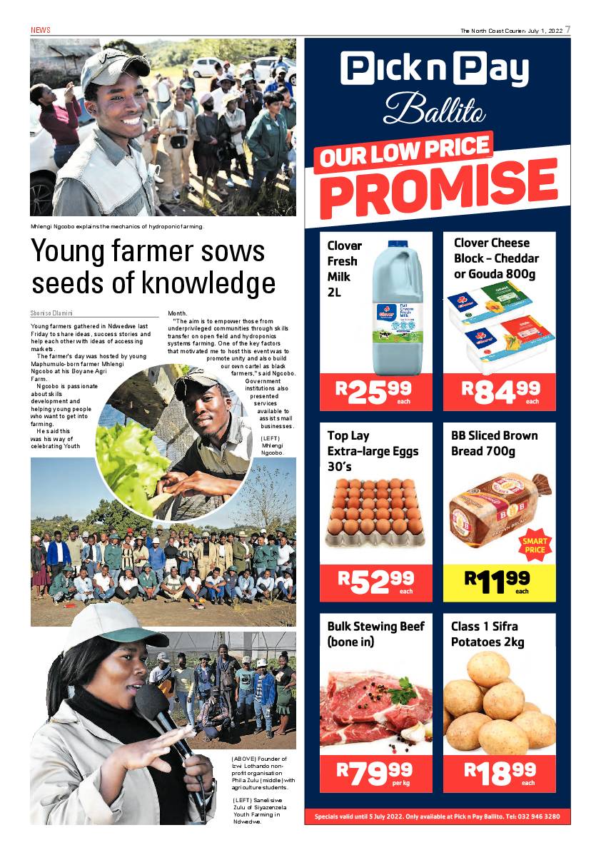 North Coast Courier 01 July 2022 page 7