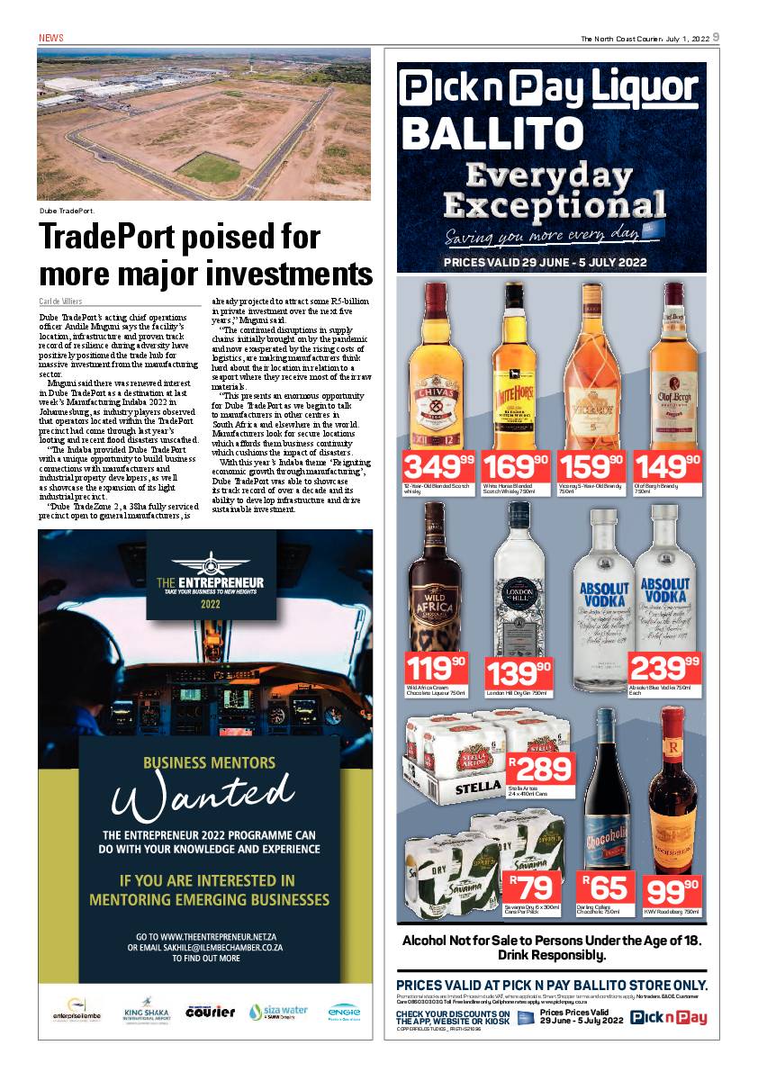 North Coast Courier 01 July 2022 page 9