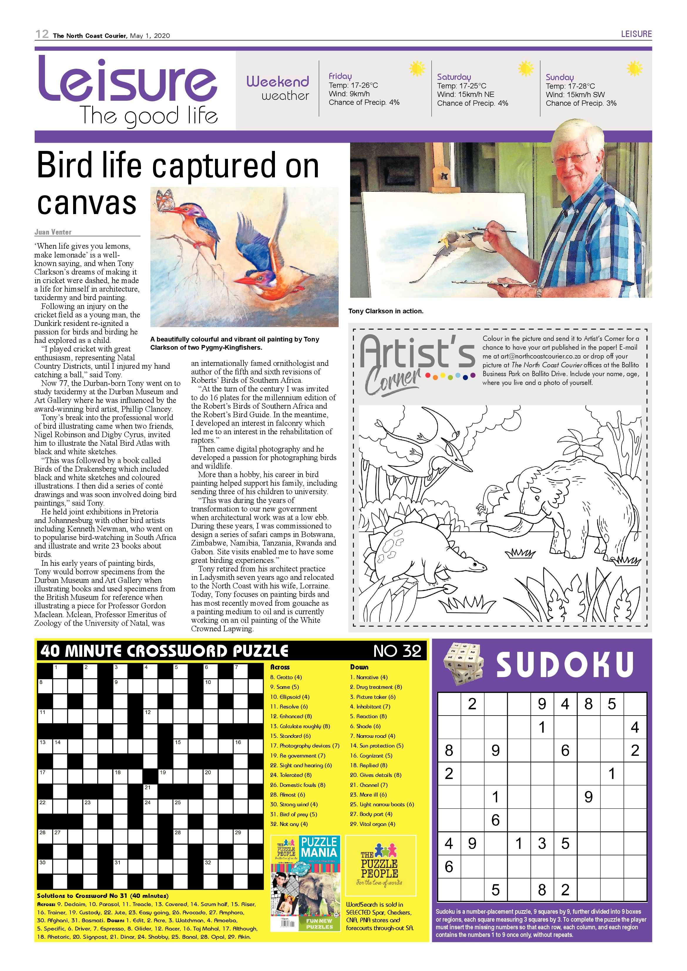 North Coast Courier 01 May 2020 page 12