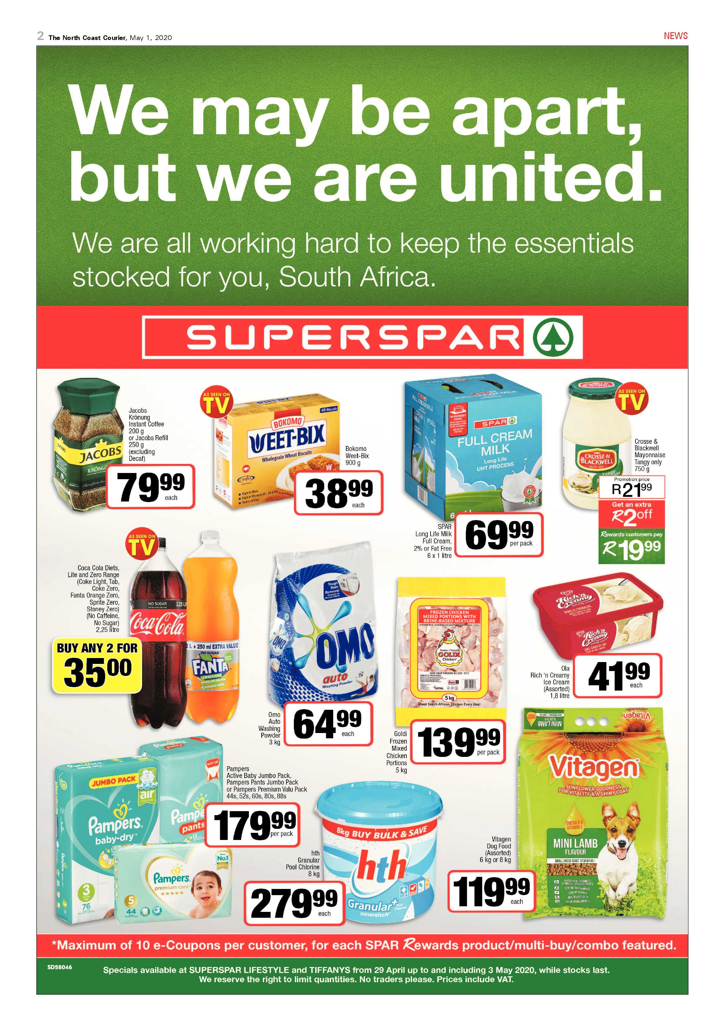 North Coast Courier 01 May 2020 page 2