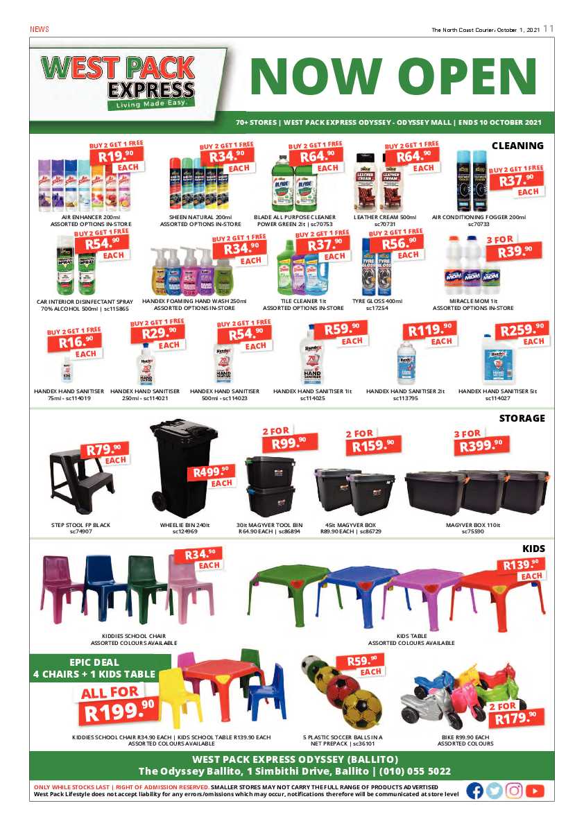 North Coast Courier 01 October 2021 page 11