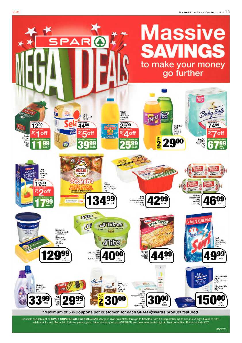 North Coast Courier 01 October 2021 page 13
