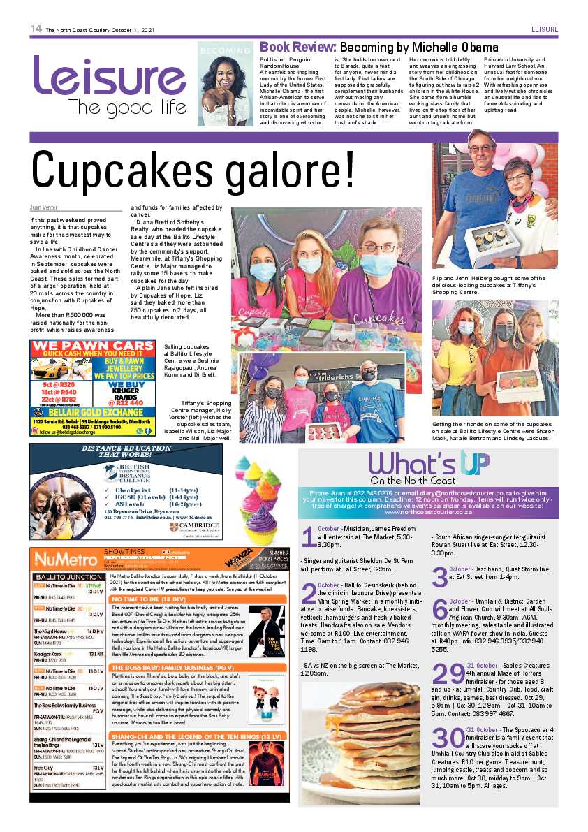 North Coast Courier 01 October 2021 page 14