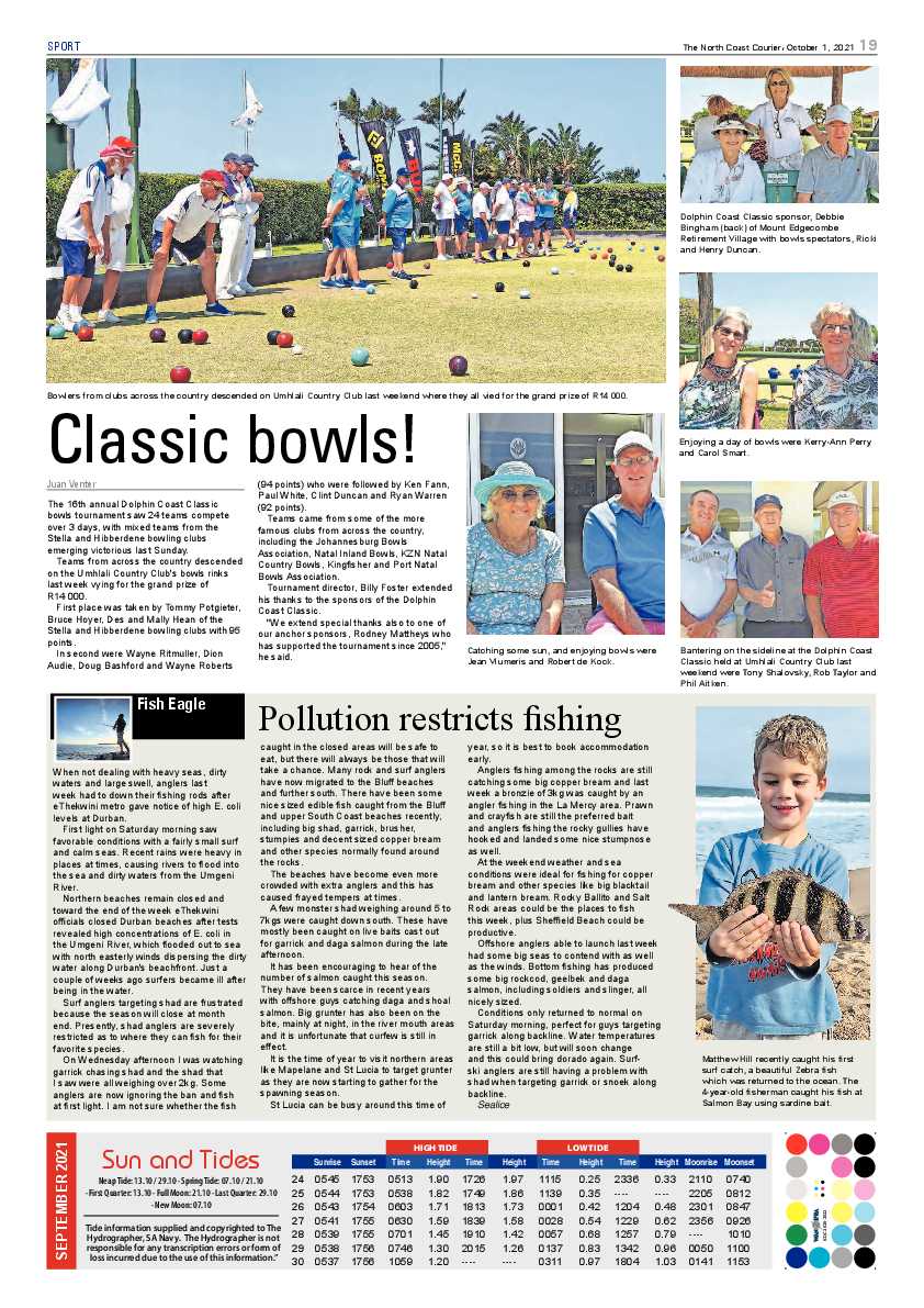 North Coast Courier 01 October 2021 page 19
