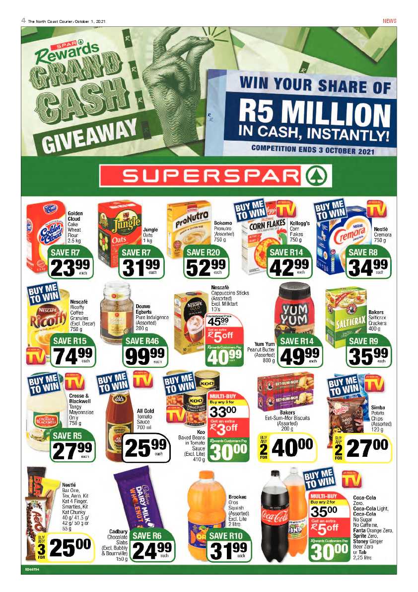North Coast Courier 01 October 2021 page 4