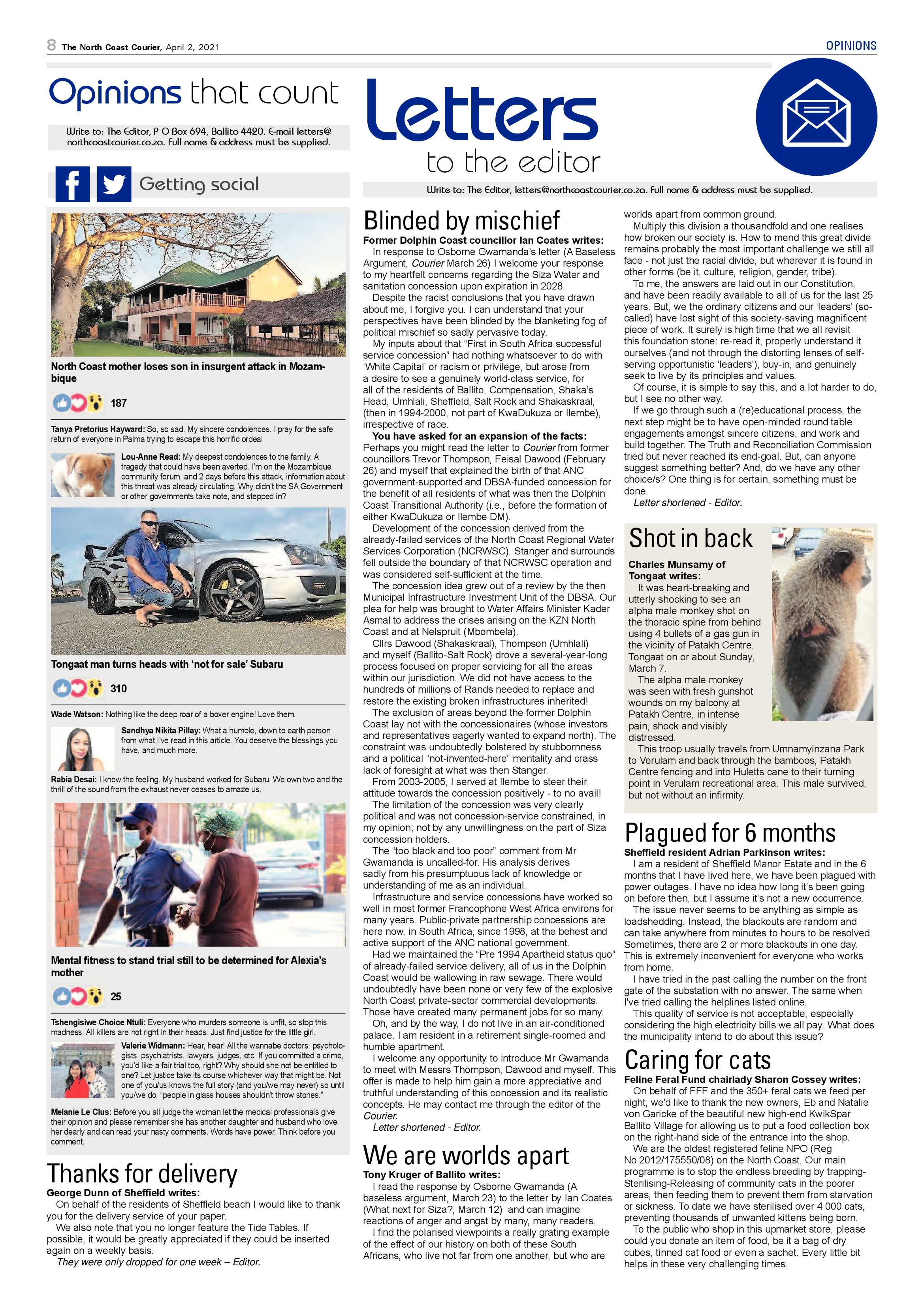North Coast Courier 02 April 2021 page 8