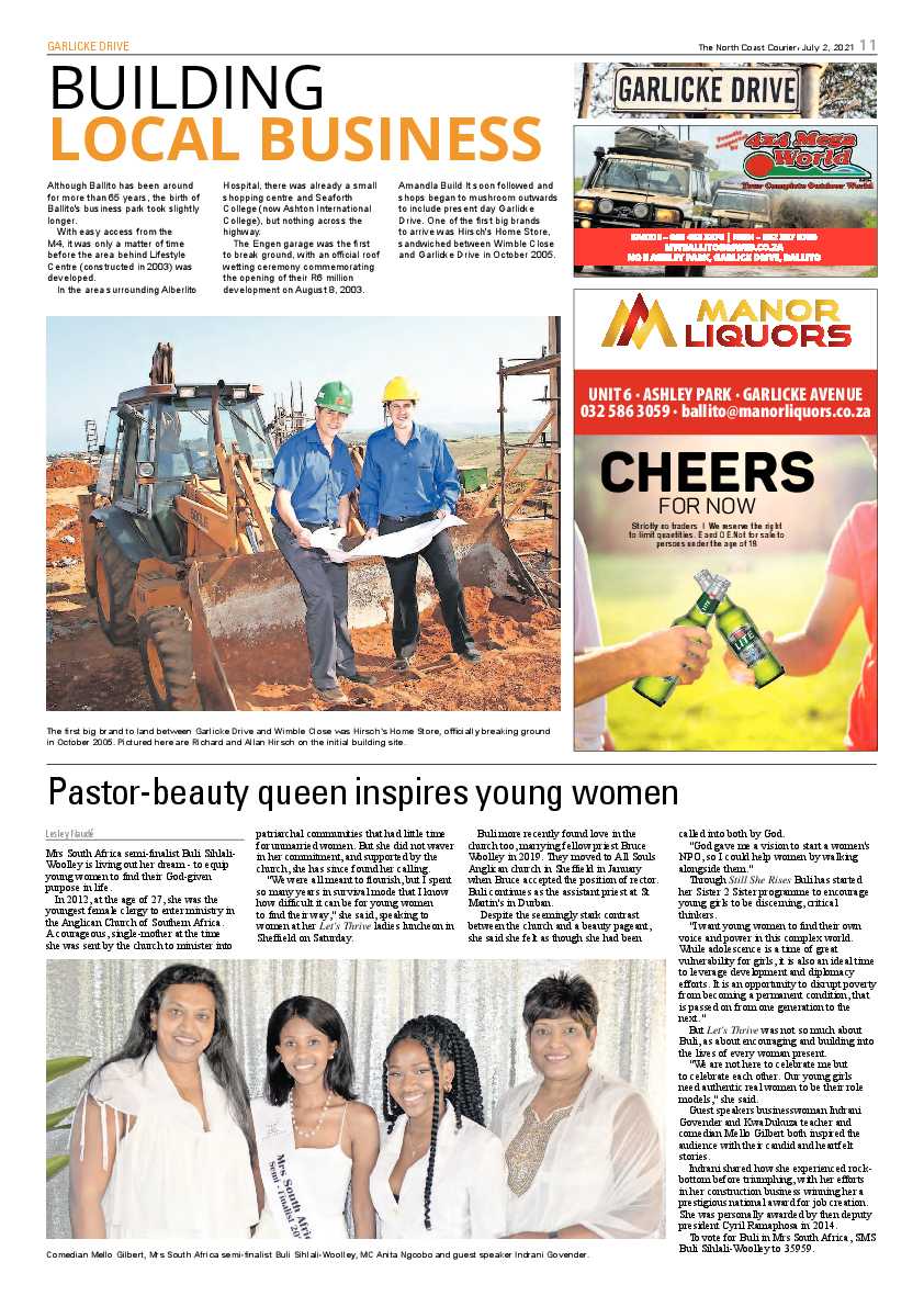 North Coast Courier 02 July 2021 page 11