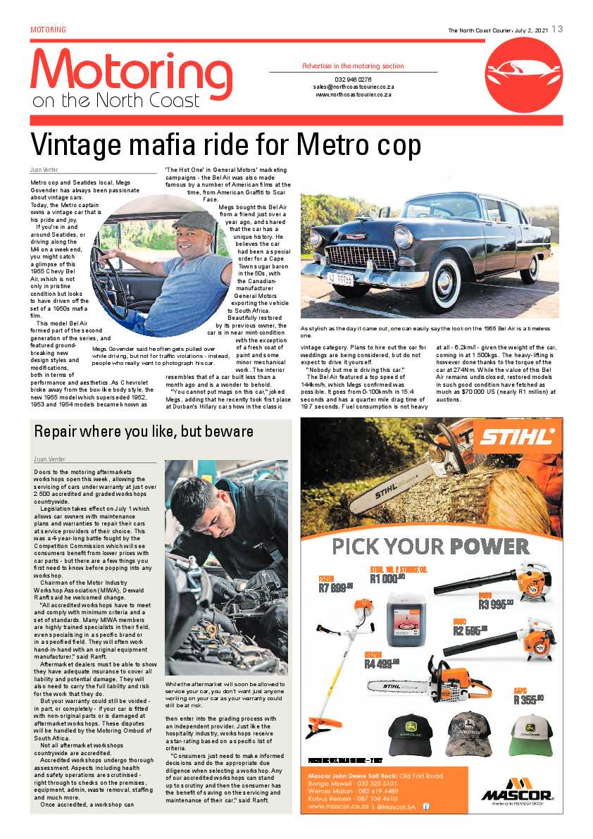 North Coast Courier 02 July 2021 page 13