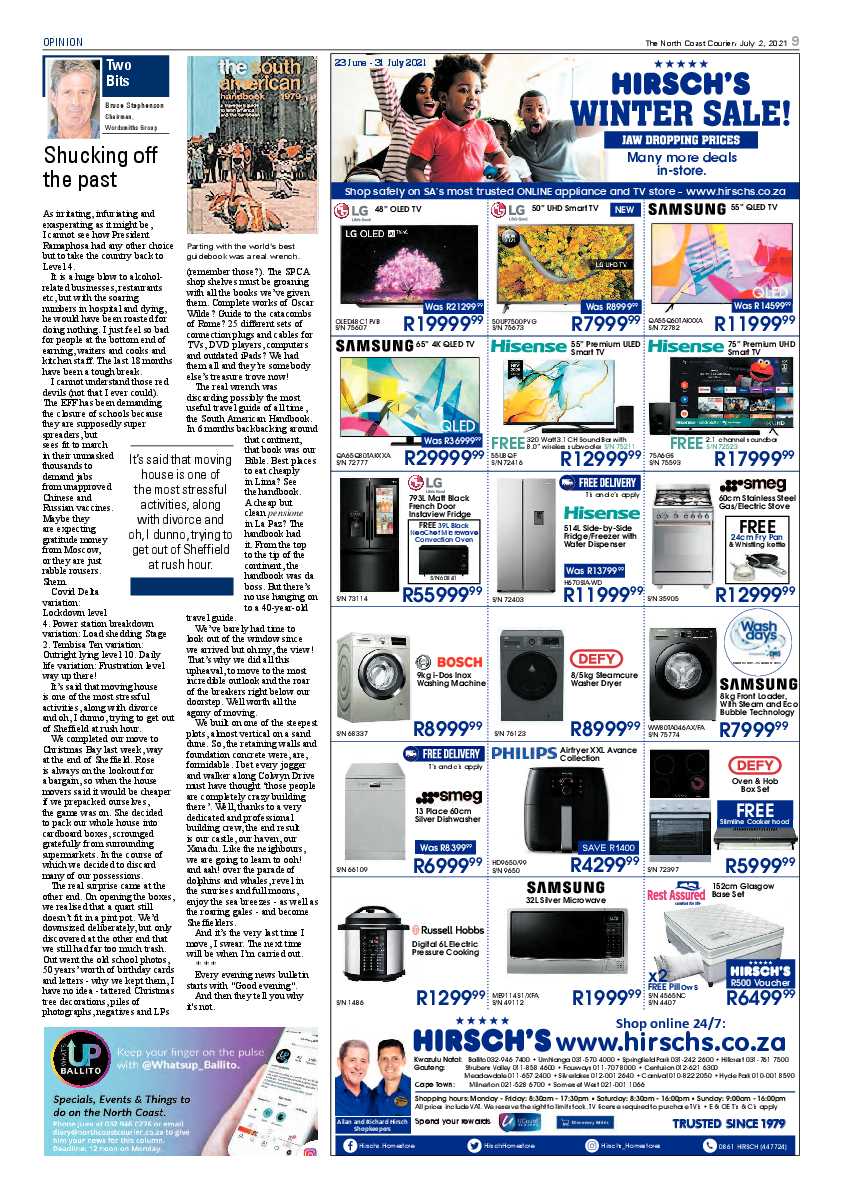 North Coast Courier 02 July 2021 page 9