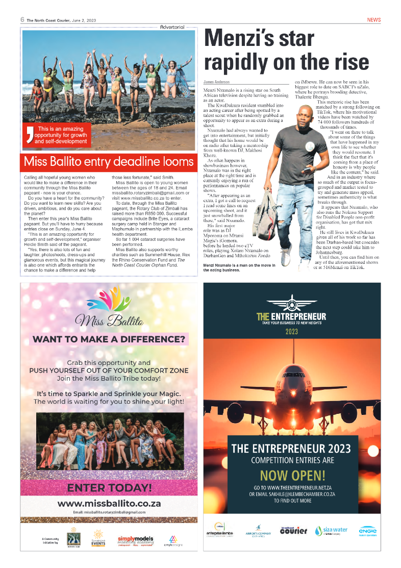 North Coast Courier 02 June 2023 page 6