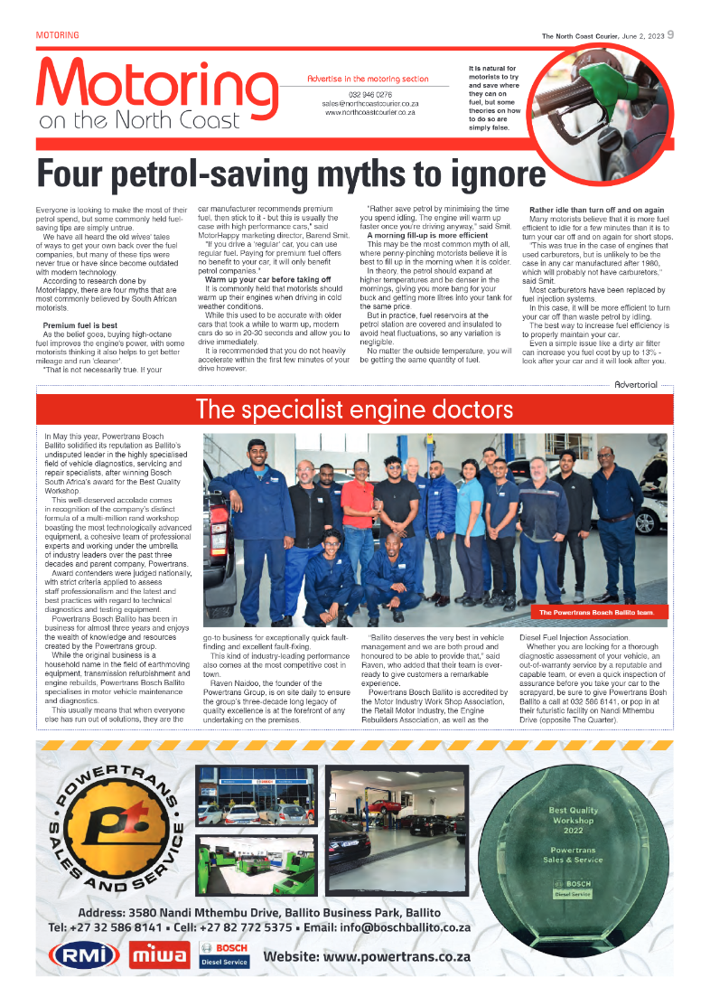 North Coast Courier 02 June 2023 page 9