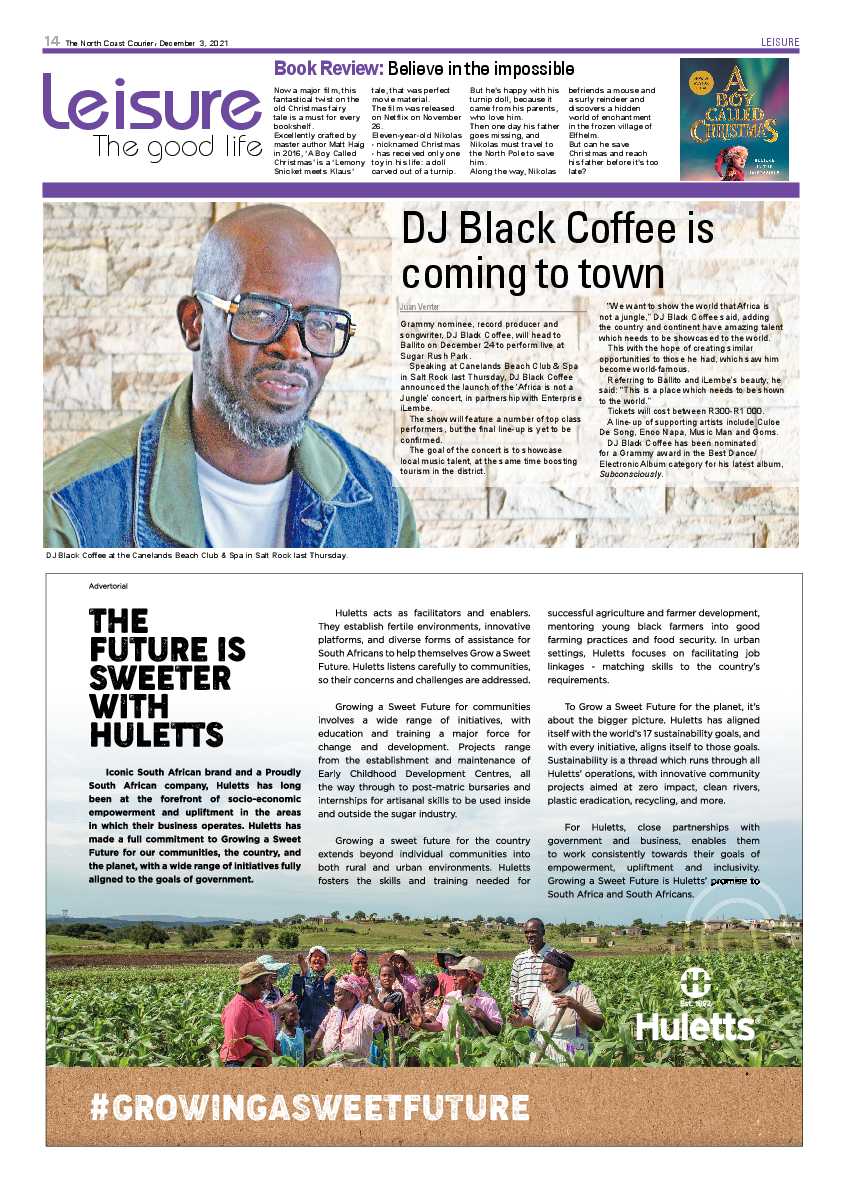 North Coast Courier 03 December 2021 page 14