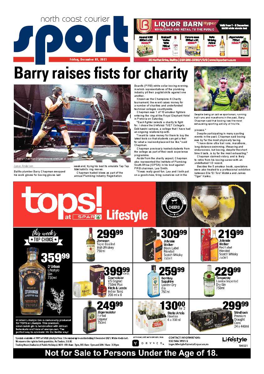 North Coast Courier 03 December 2021 page 20