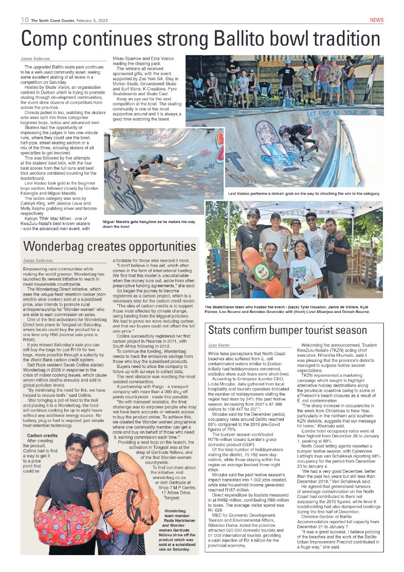 North Coast Courier 03 February 2023 page 10