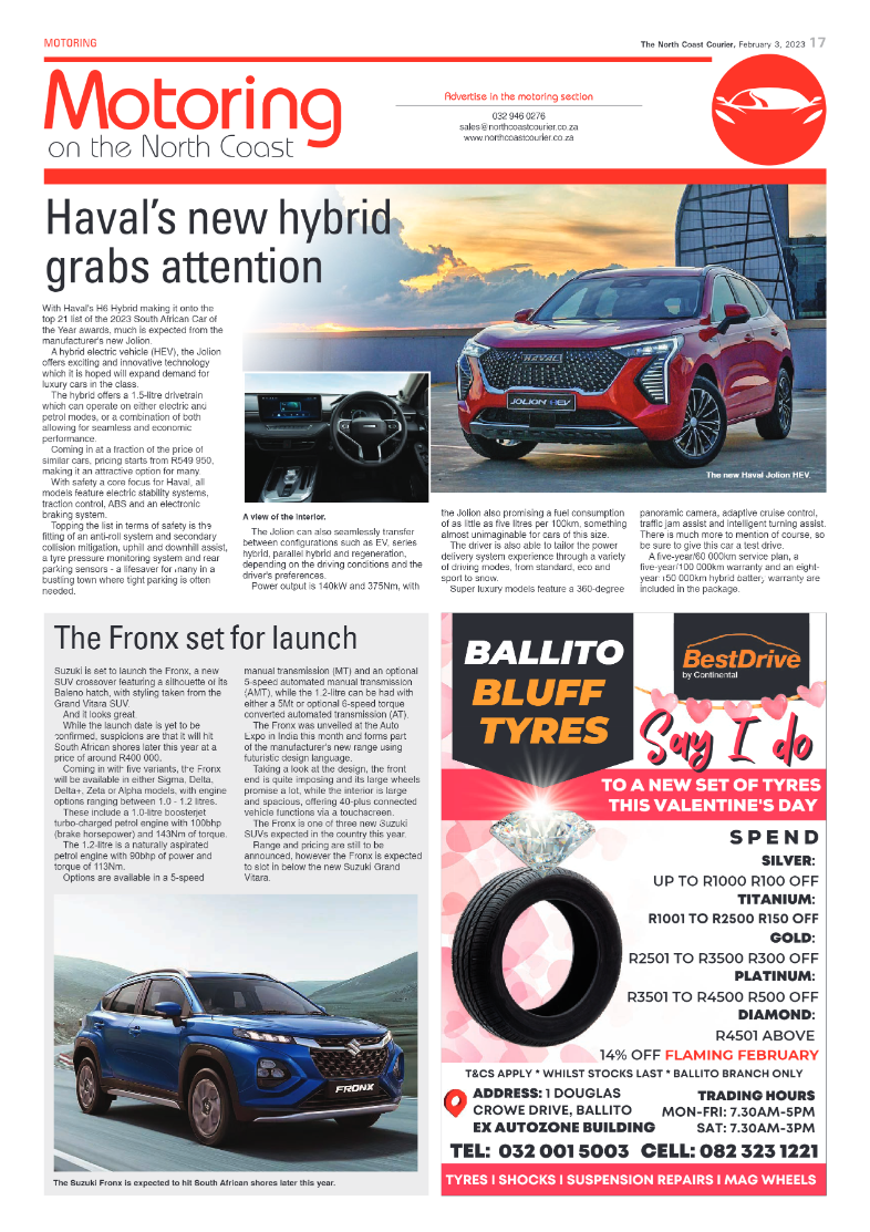 North Coast Courier 03 February 2023 page 17