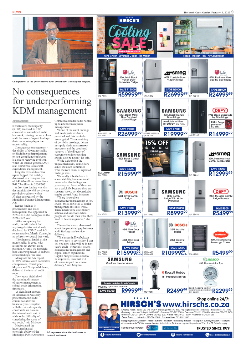 North Coast Courier 03 February 2023 page 9