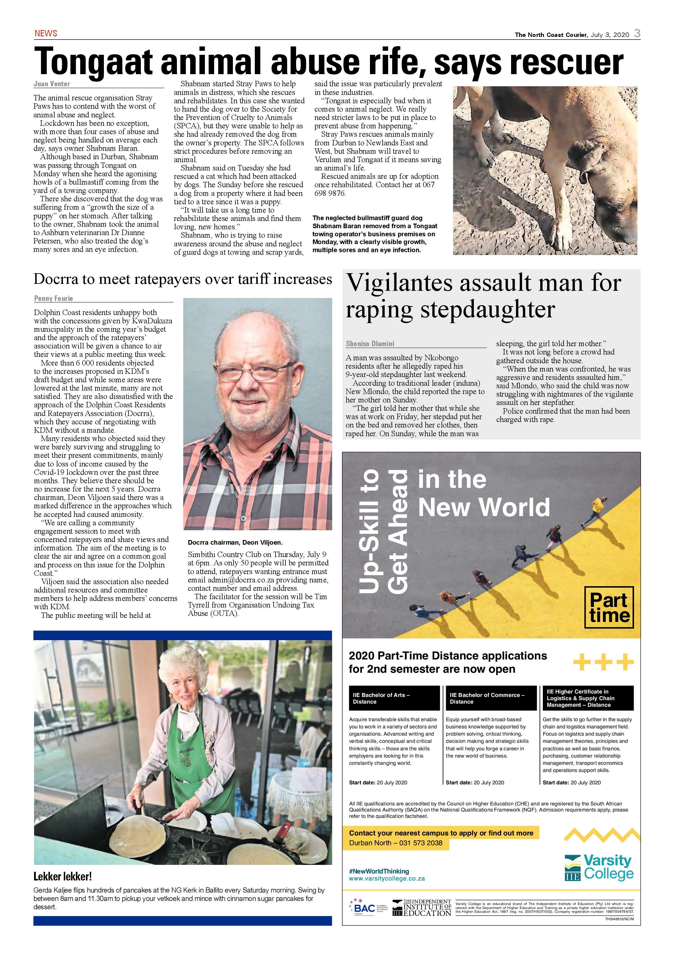North Coast Courier 03 July 2020 page 3