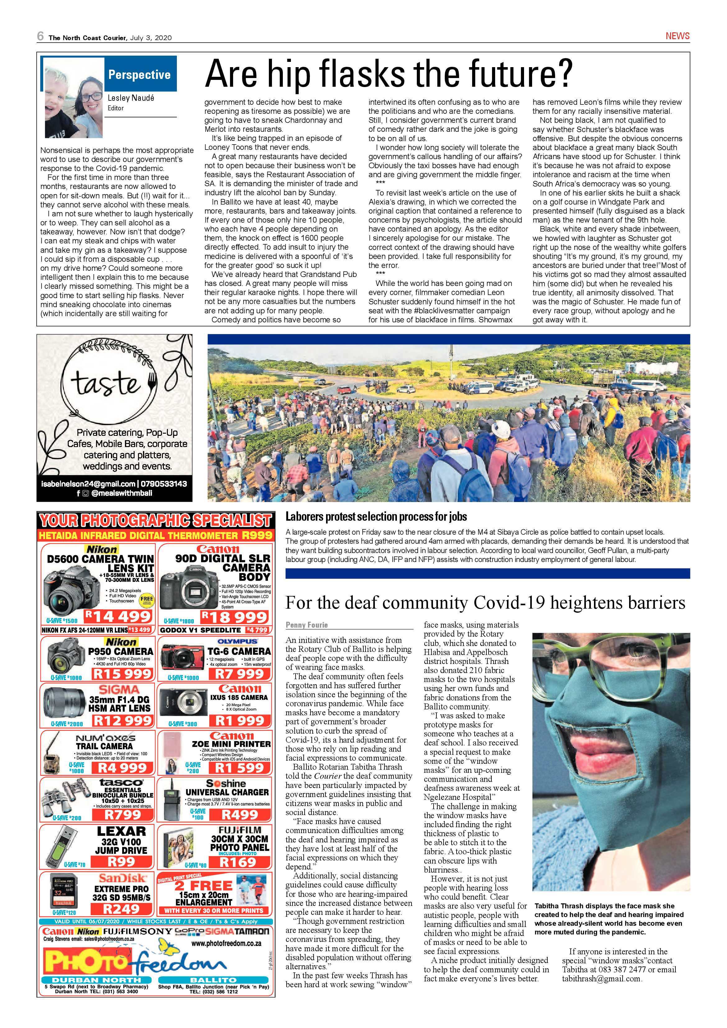 North Coast Courier 03 July 2020 page 6