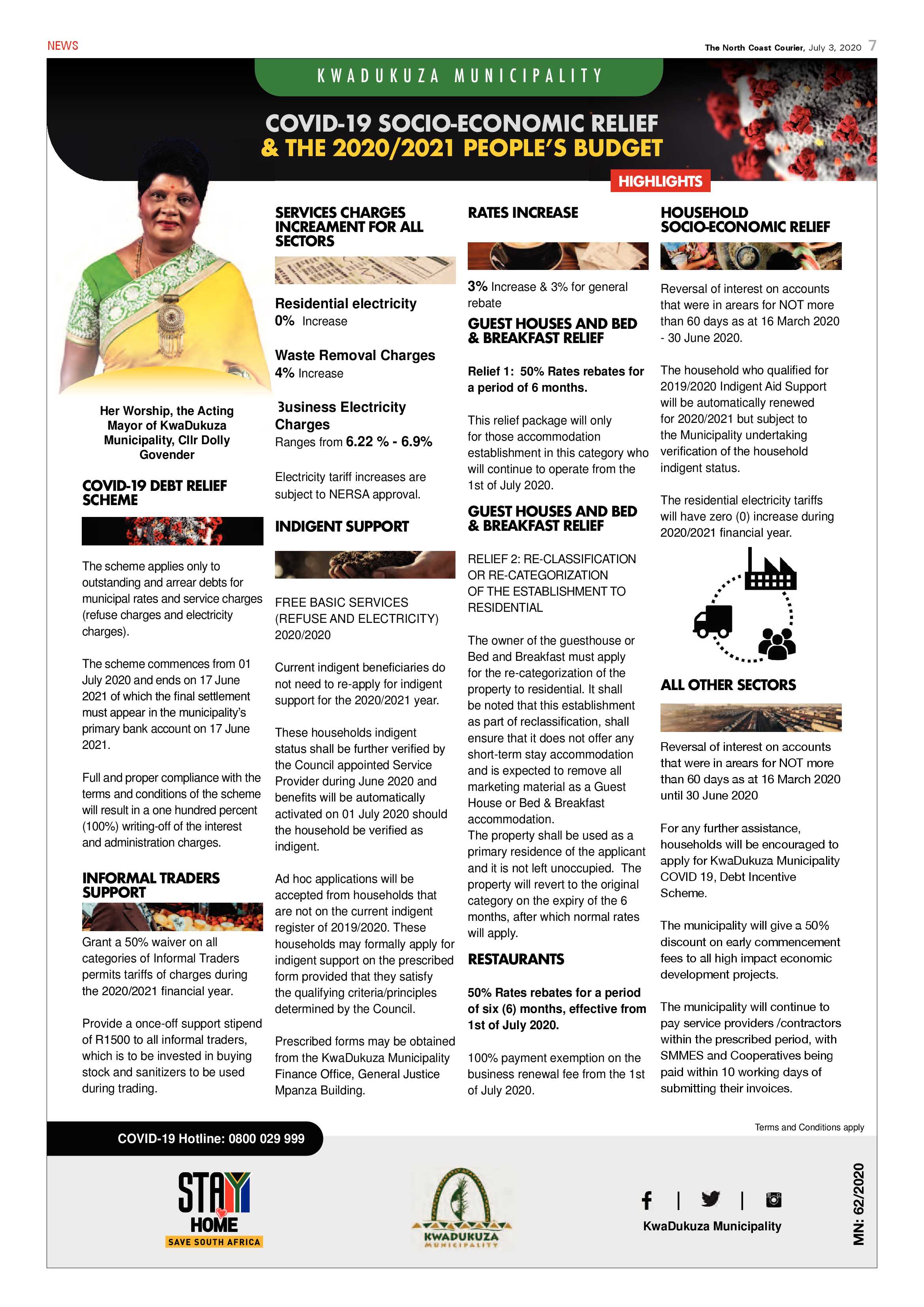 North Coast Courier 03 July 2020 page 7