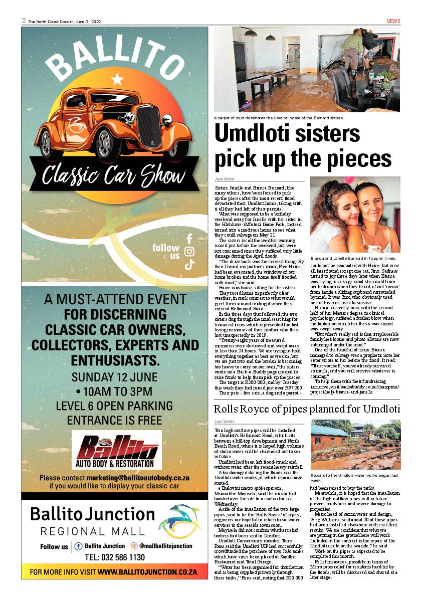 North Coast Courier 03 June 2022 page 2