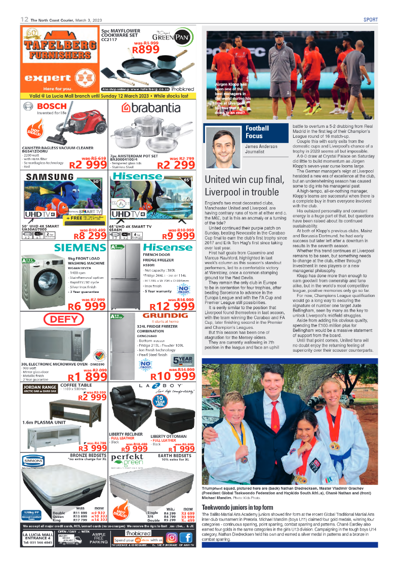 North Coast Courier 03 March 2023 page 12