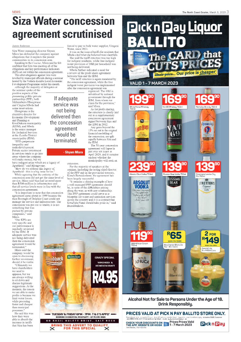 North Coast Courier 03 March 2023 page 3