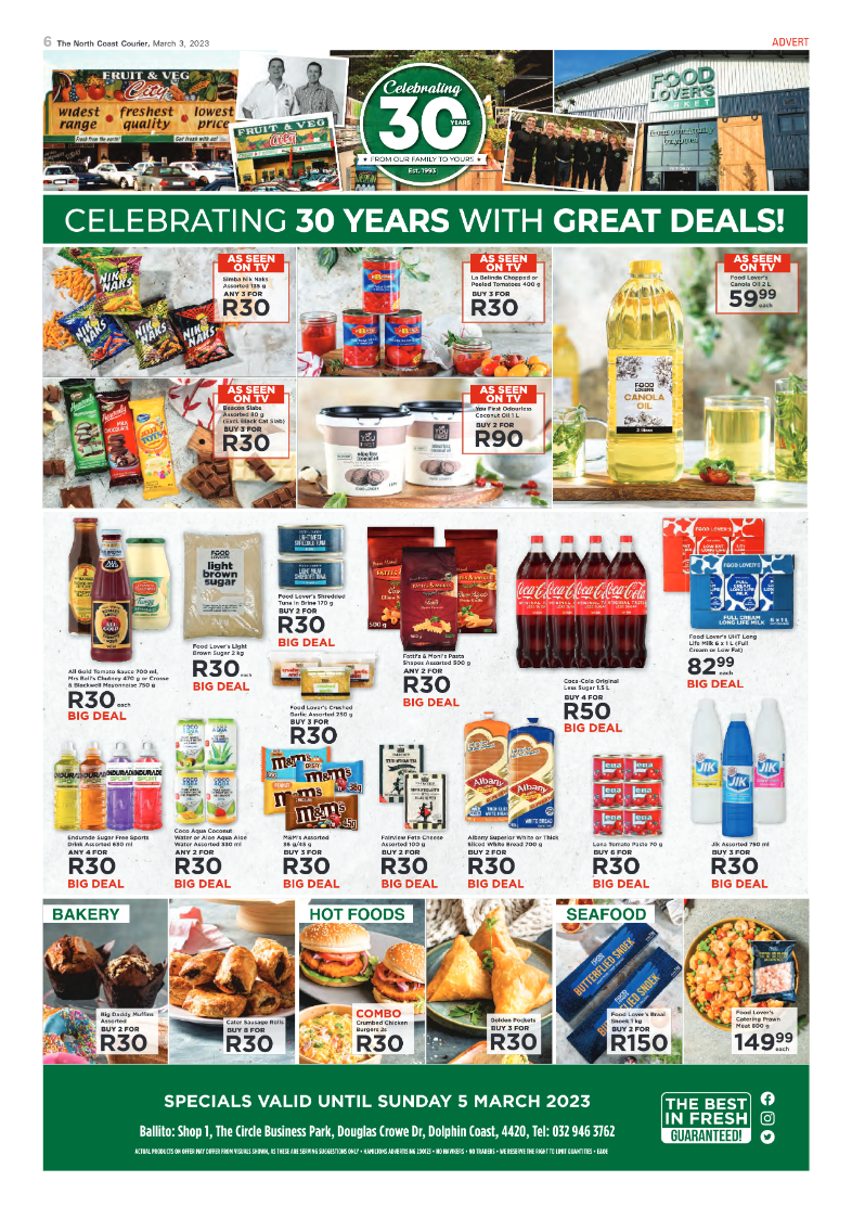 North Coast Courier 03 March 2023 page 6