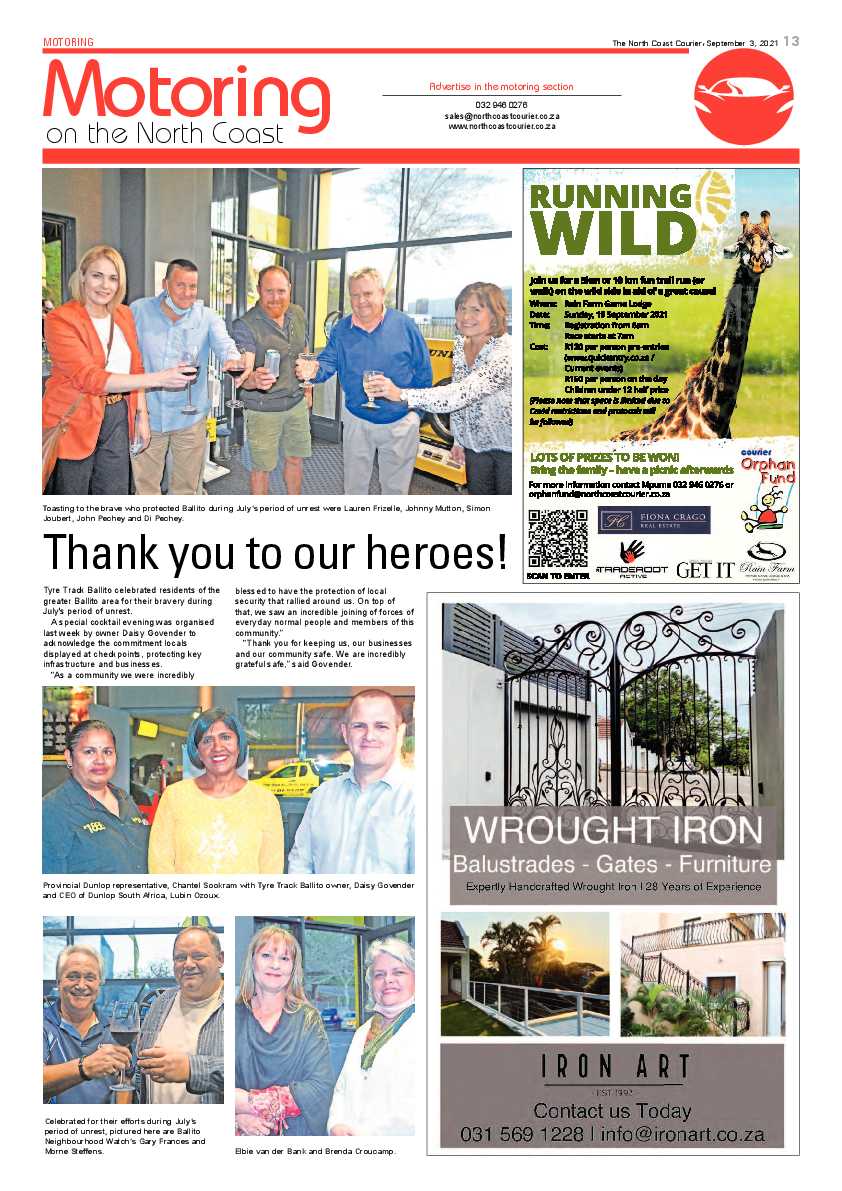 North Coast Courier 03 September 2021 page 13