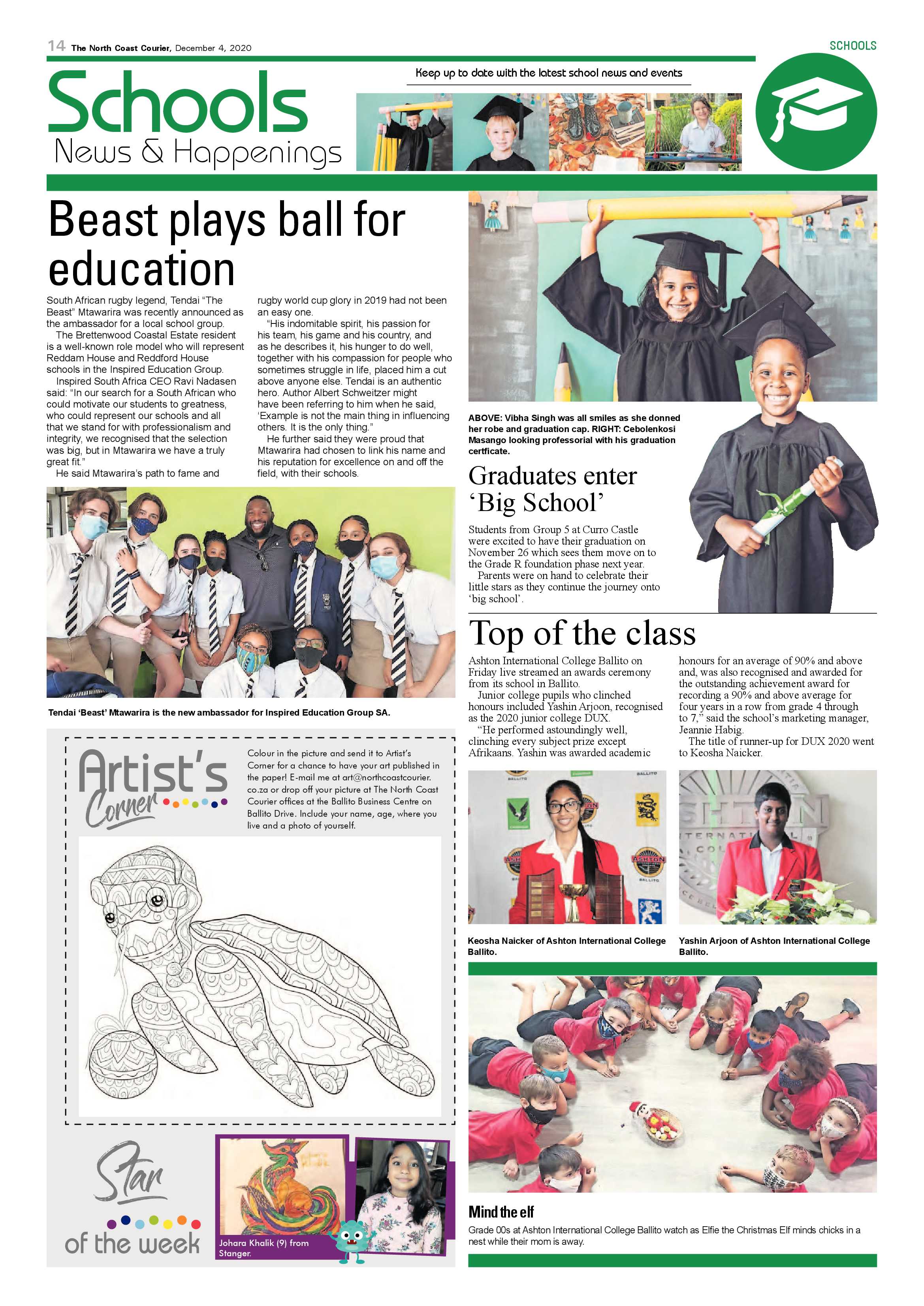 North Coast Courier 04 December 2020 page 14