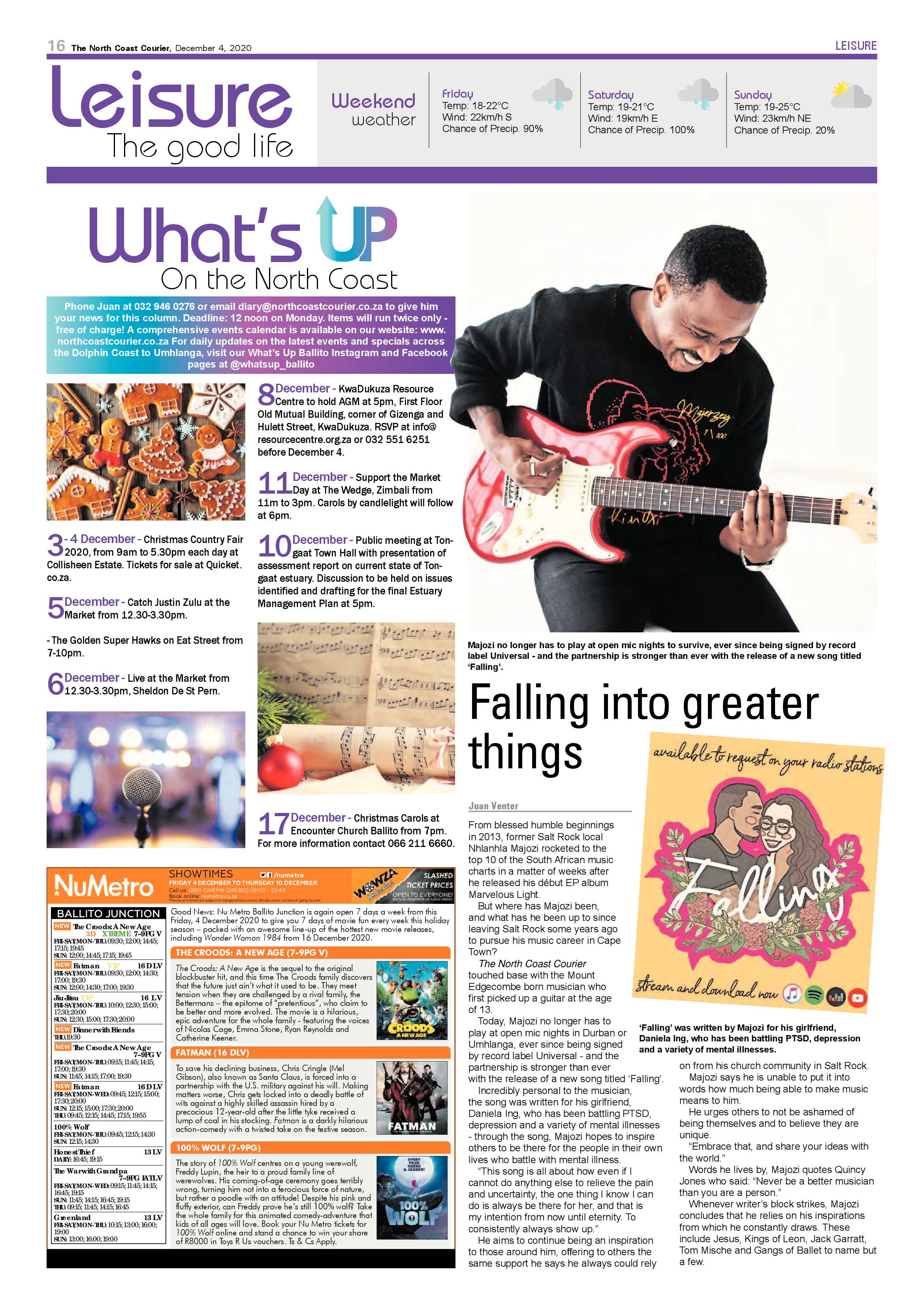 North Coast Courier 04 December 2020 page 16