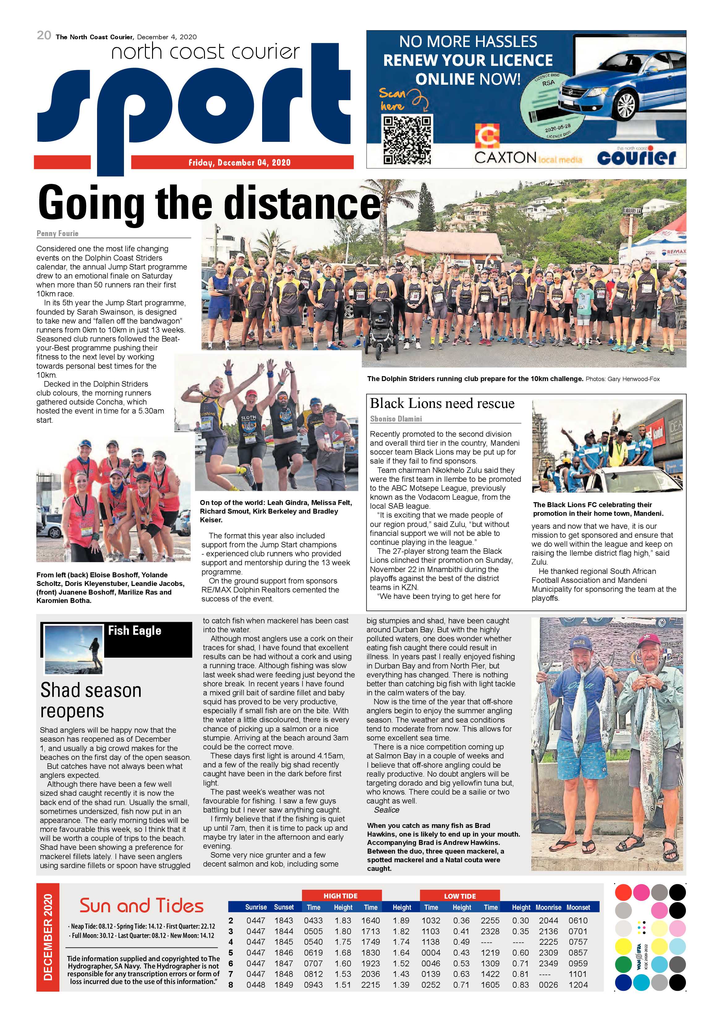 North Coast Courier 04 December 2020 page 20