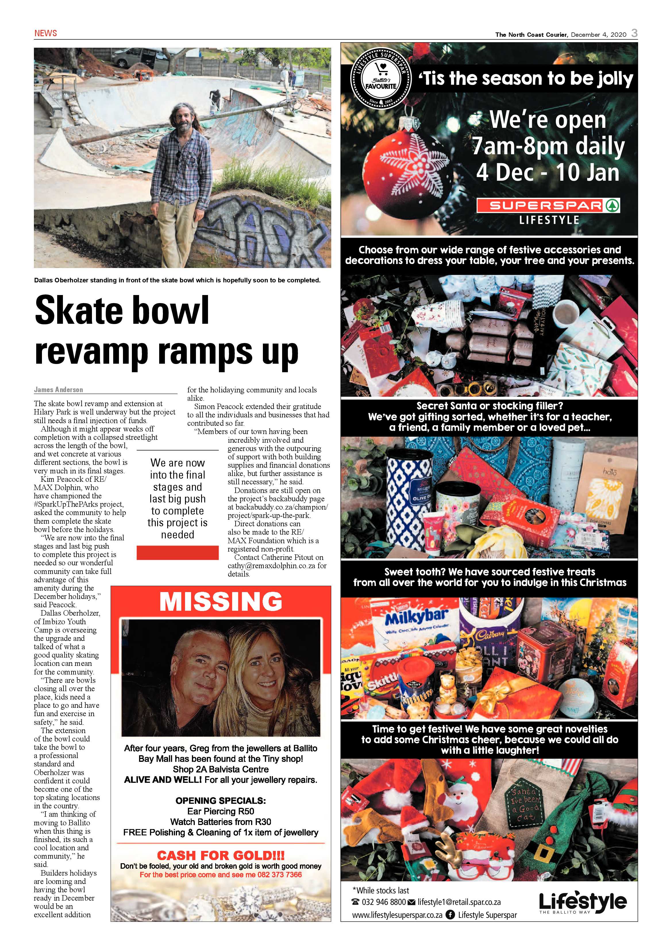 North Coast Courier 04 December 2020 page 3