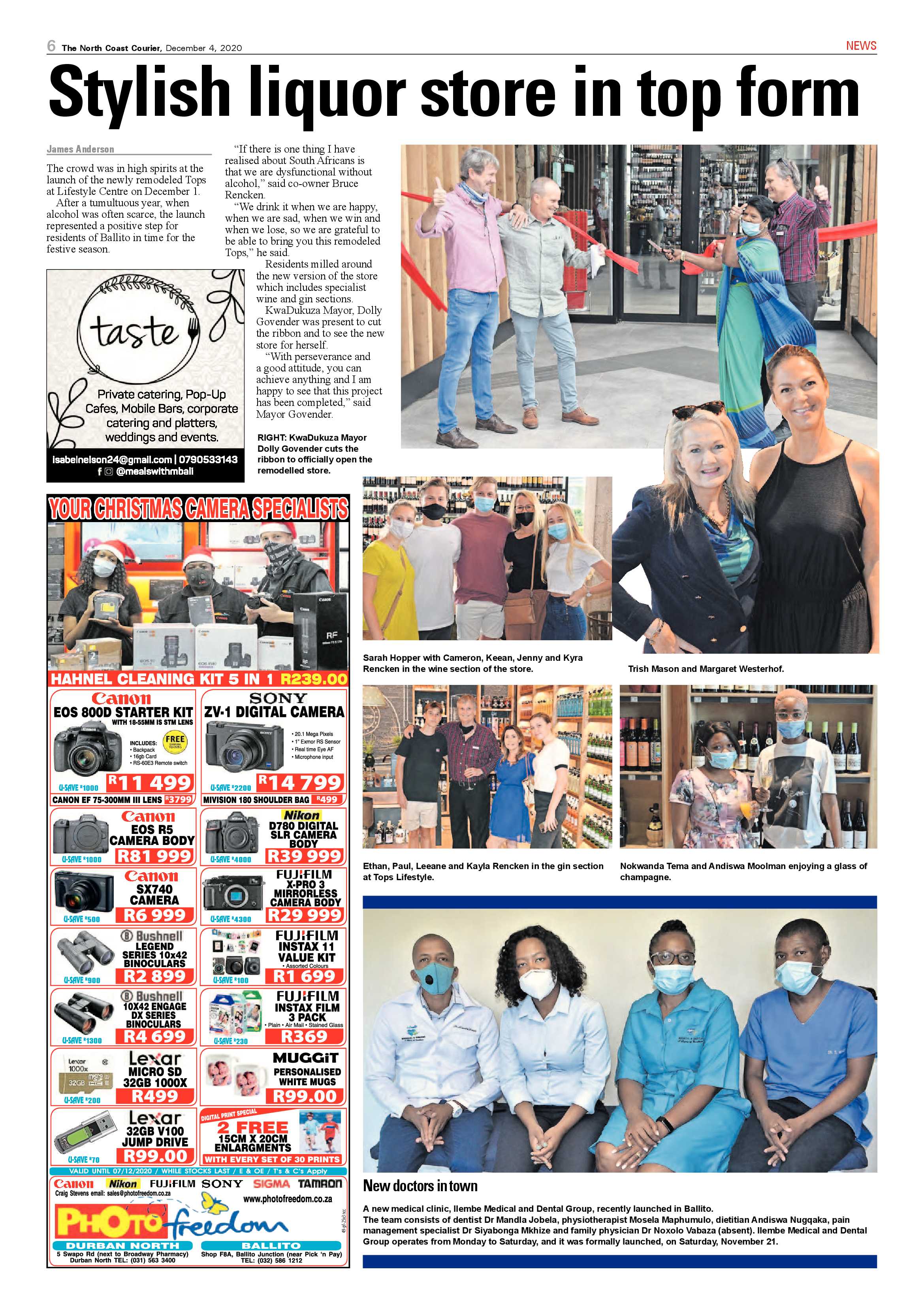 North Coast Courier 04 December 2020 page 6
