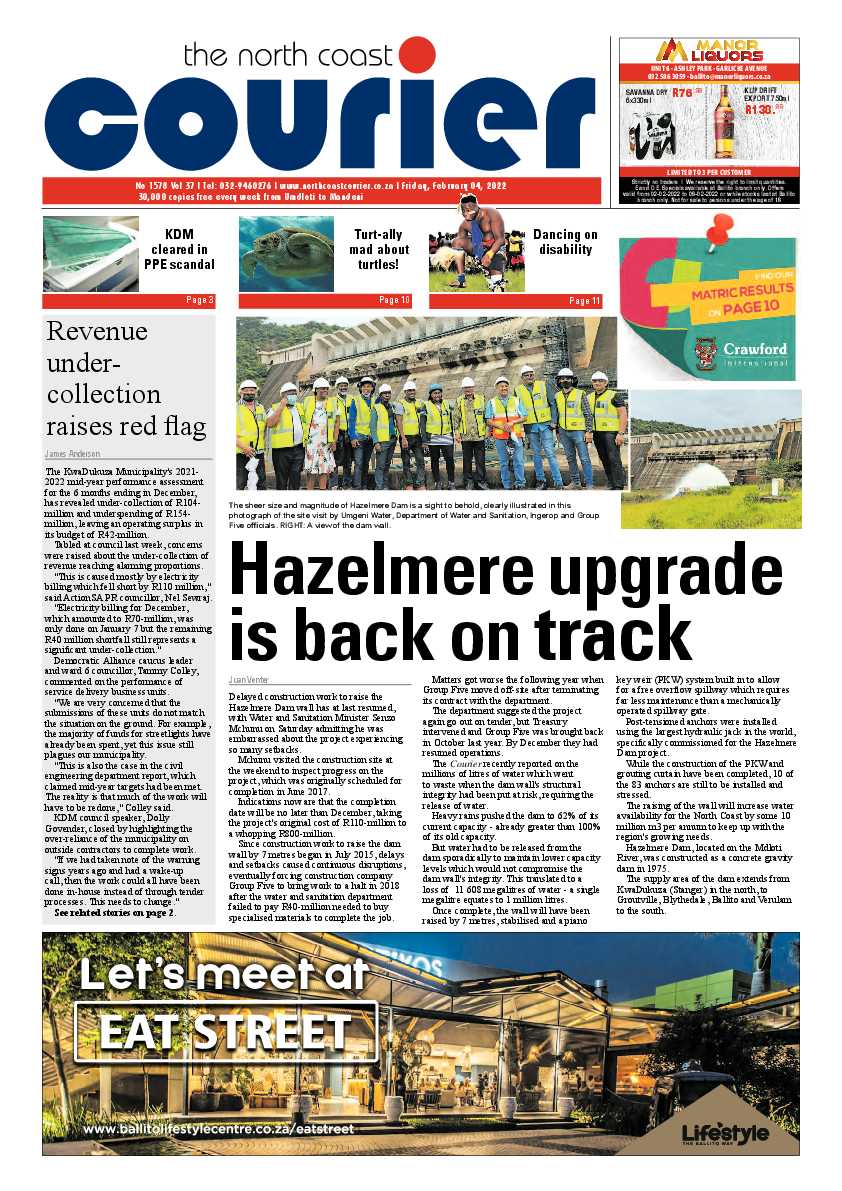 North Coast Courier 04 February 2022 page 1