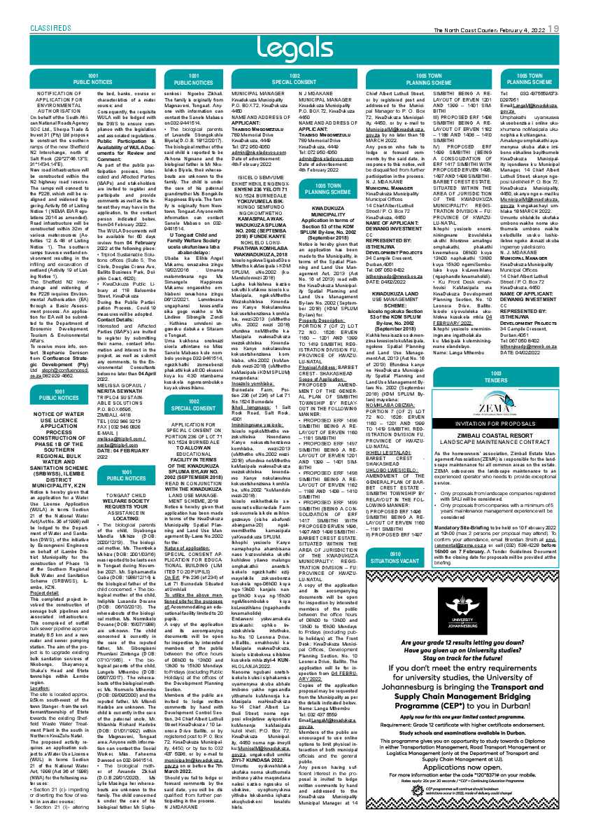 North Coast Courier 04 February 2022 page 19