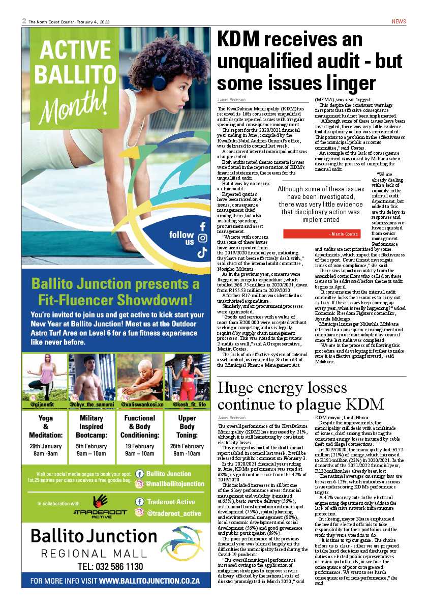 North Coast Courier 04 February 2022 page 2
