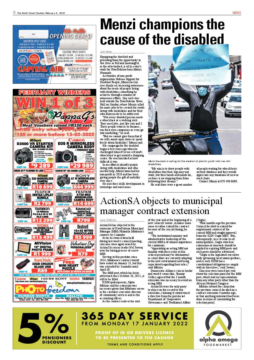 North Coast Courier 04 February 2022 page 6