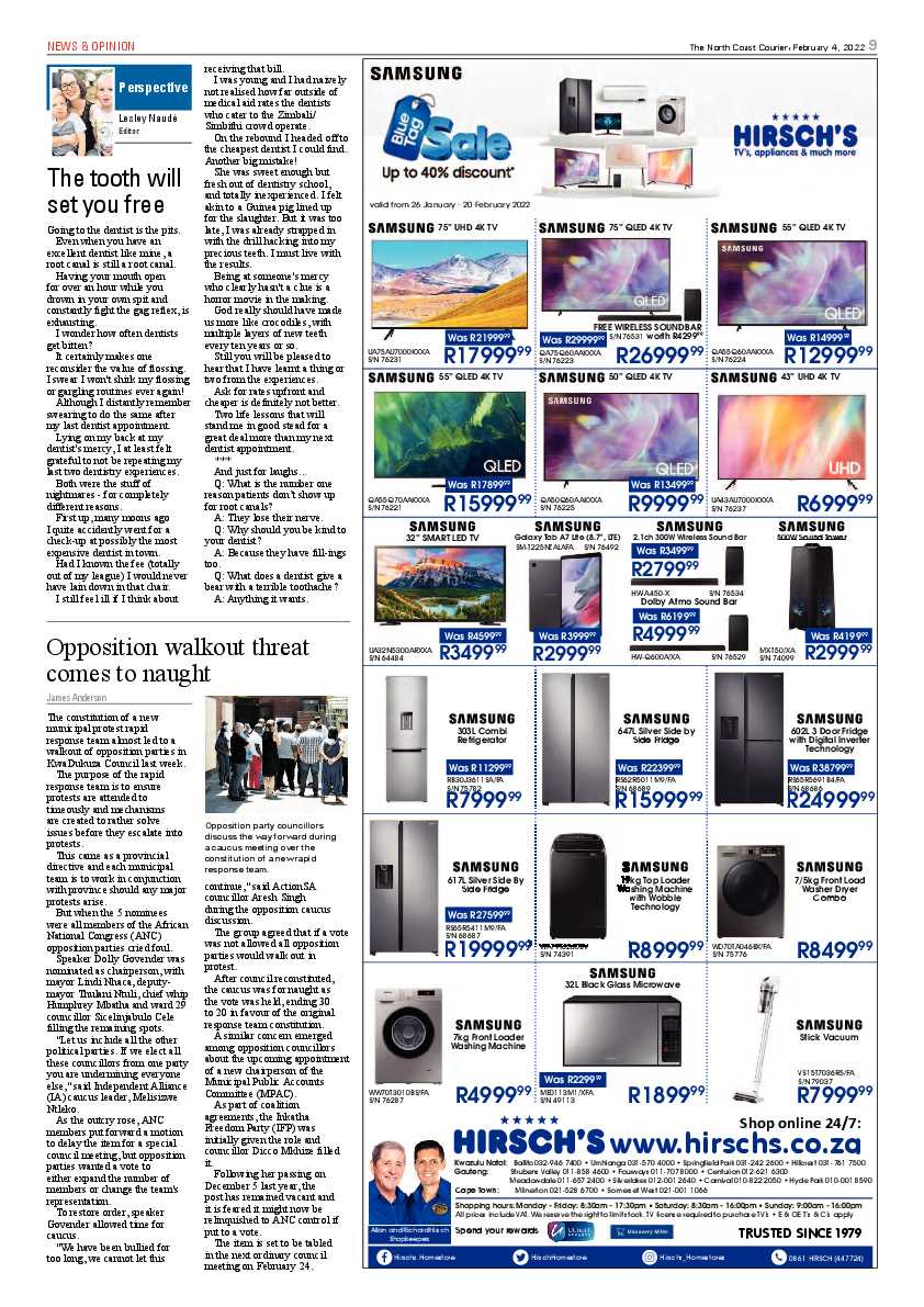 North Coast Courier 04 February 2022 page 9