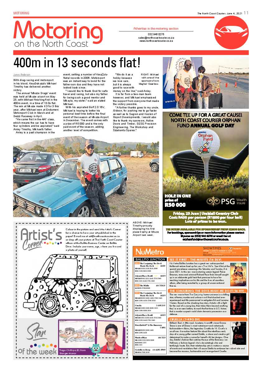 North Coast Courier 04 June 2021 page 11