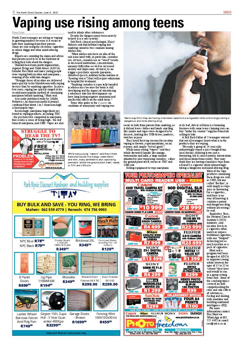 North Coast Courier 04 June 2021 page 6