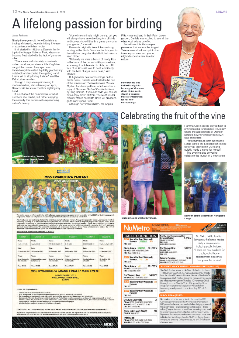 North Coast Courier 04 November 2022 page 12