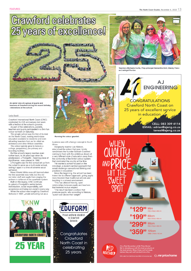 North Coast Courier 04 November 2022 page 13