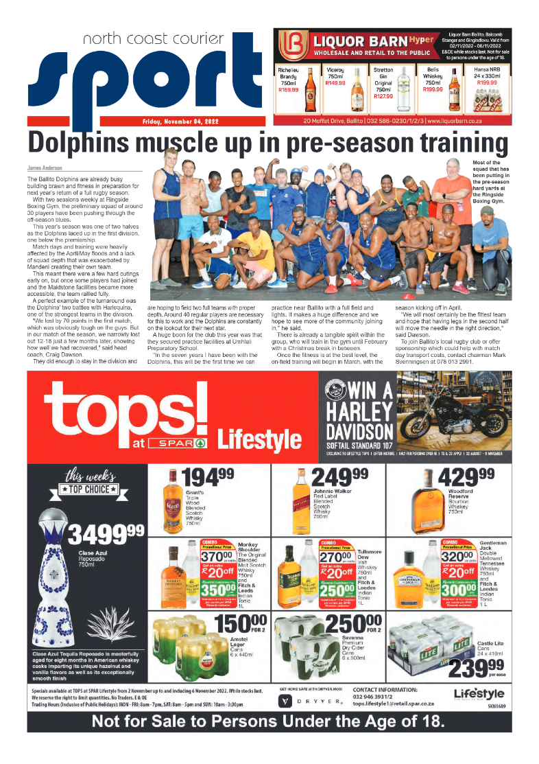 North Coast Courier 04 November 2022 page 16