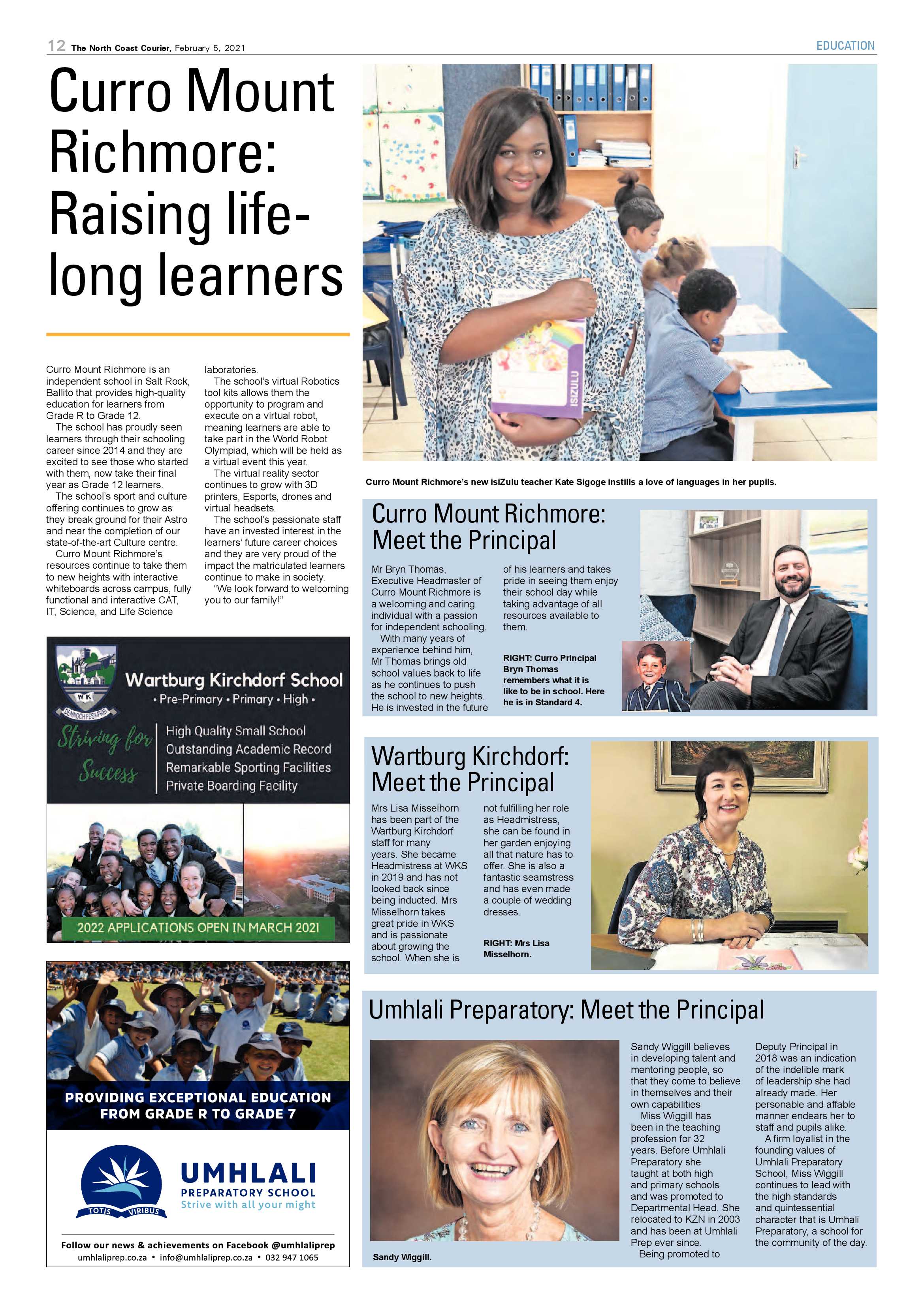North Coast Courier 05 February 2021 page 12